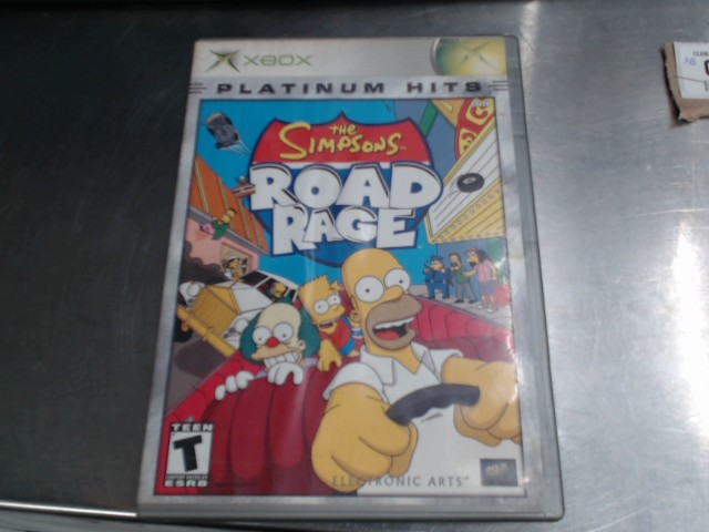 The simpsons road rage platinum hits.