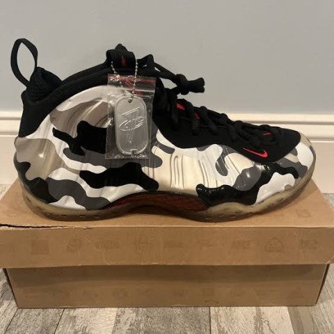 Nike air foamposite one fighter jet