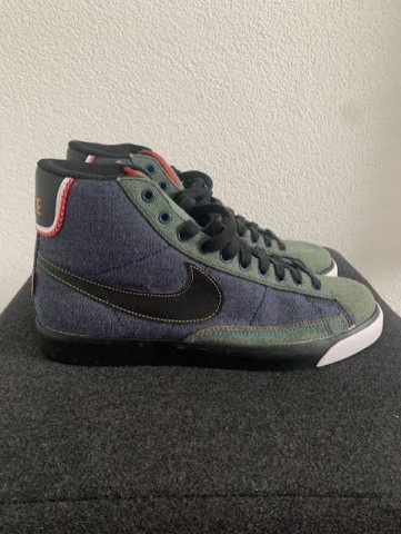 Nike blazer mid selvedge denim