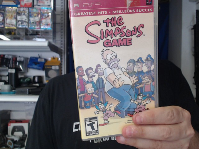 The simpsons game