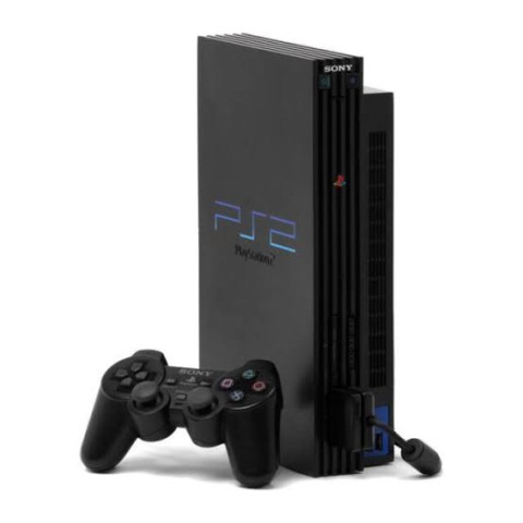 Ps2 big console + 2 manettes