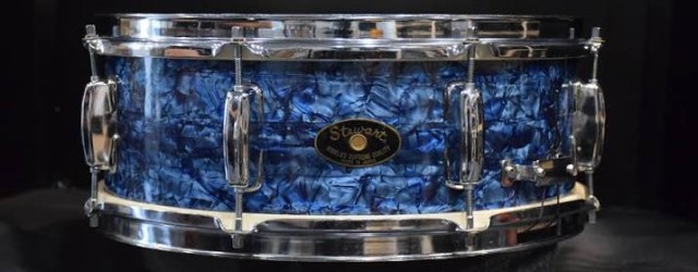 Snare drum 14 pouces bleu