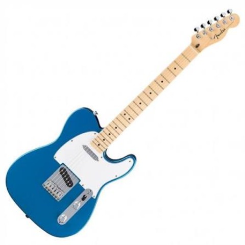 Fender telecaster bleu aqua marine metal