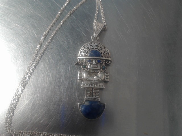 Chaine avec pendantif peruvian