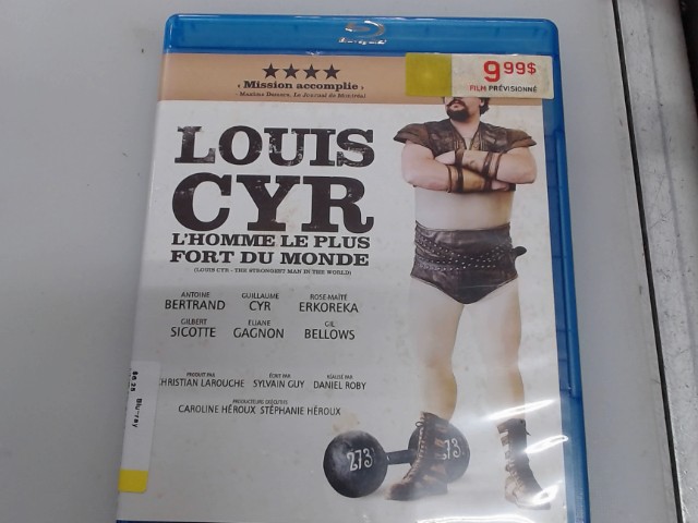 Louis cyr l'homme le plus fort du monde