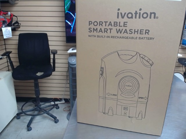 Smart washer portable batt rechargable