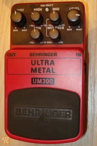 Ultra metal pedal +box um300