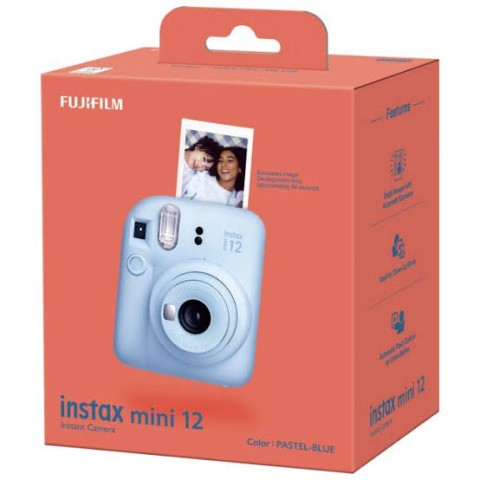 Instax mini 12 blue pastel
