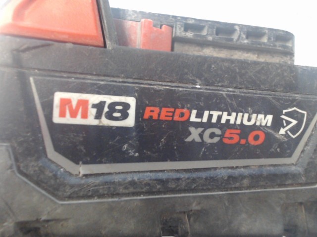 Battery milwaukee xc 5.0 ah used