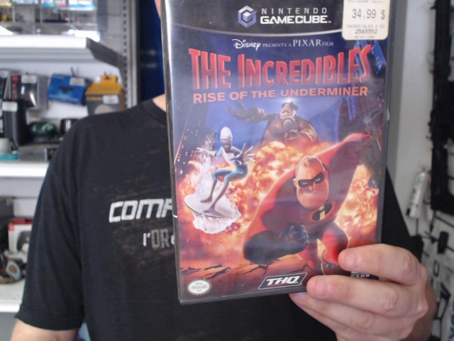 The incredibles rise of the underminer