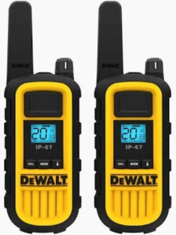 Walkie talkie pack new