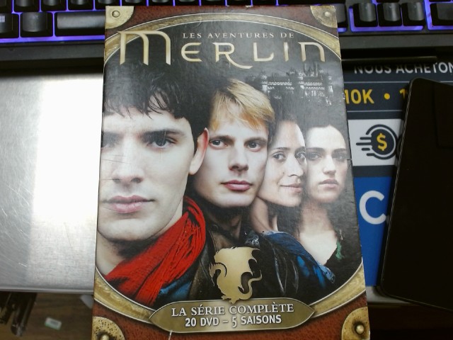Merlin 1-5 saison (20 dvd)