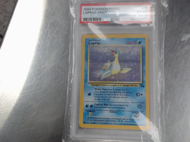 : lapras holo 1999 pokemon ve-ex 4 psa