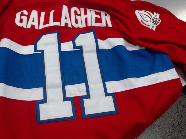 Gallager habs jersey 199-2009 century ed