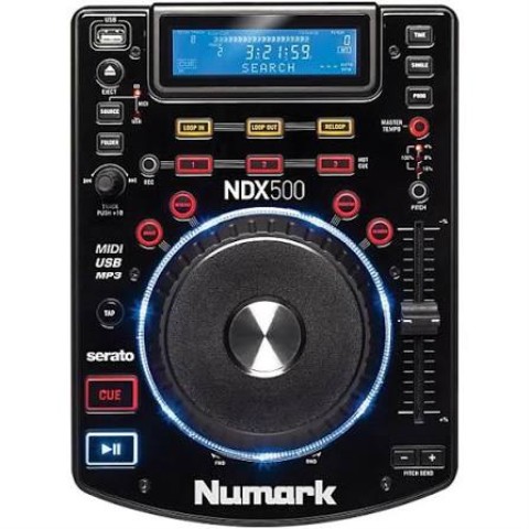 Numark media player and software control