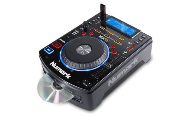 Numark media player and software control