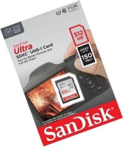Sandisk ultra uhs-i card 512gb 150mb/s