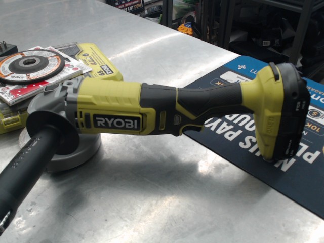 Grinder ryobi avec batt+charge 18v