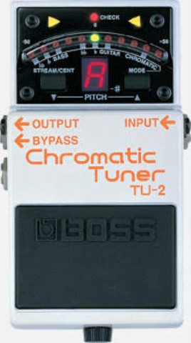 Boss chromatic tuner tu-2