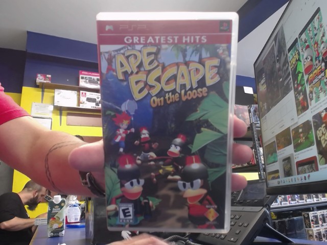 Ape escape on the loose