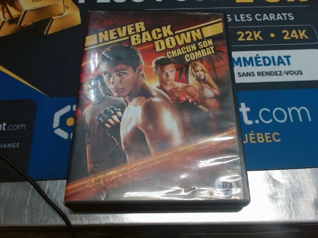 Never back down