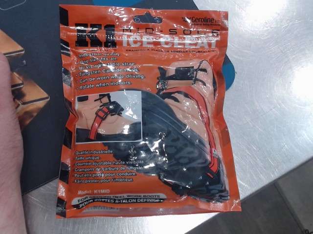 Crampon a glace pour souliers