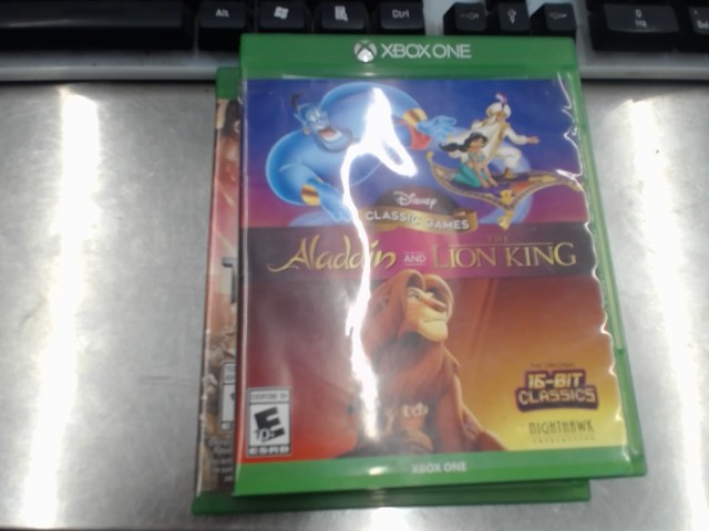 Aladdin et lion king xbox one