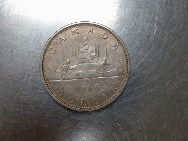Pieces 80% silver 1966