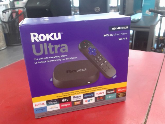 Roku ultra box tv