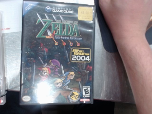 Zelda four sword adventure