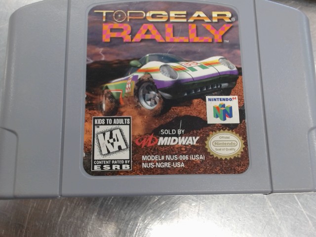 Top gear rally