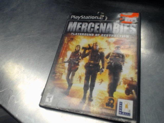 Jeu ps2 mercenaires