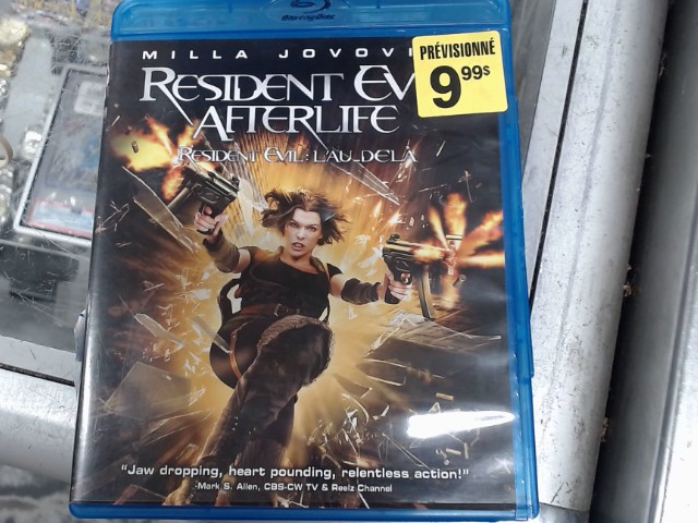 Resident evil: l'au-dela