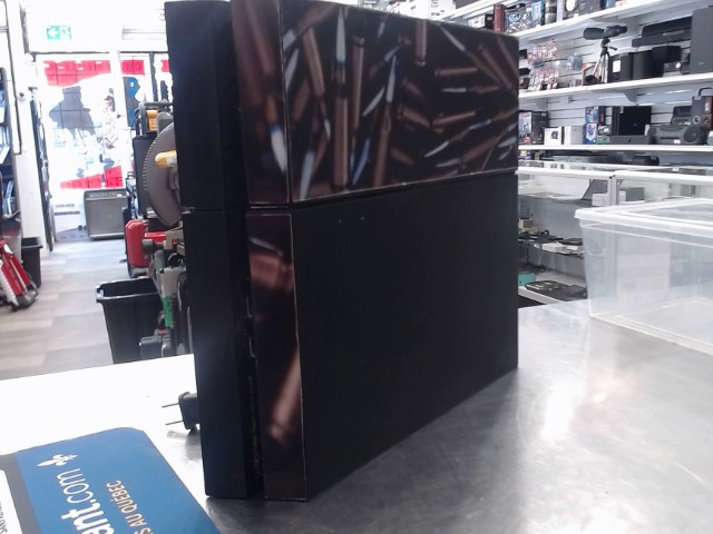 Console ps4+fils custom  balles munition