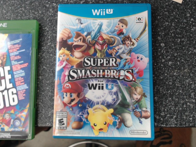 Super smash bros wiiu