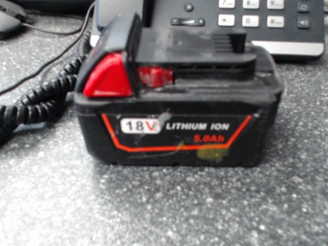 Off brand milwaukee 5ah batterie
