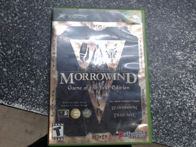 The elder scrolls iii morrowind