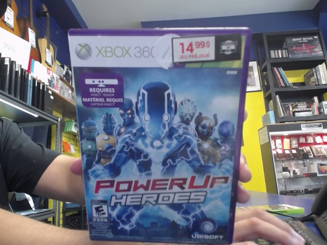 Power up heroes