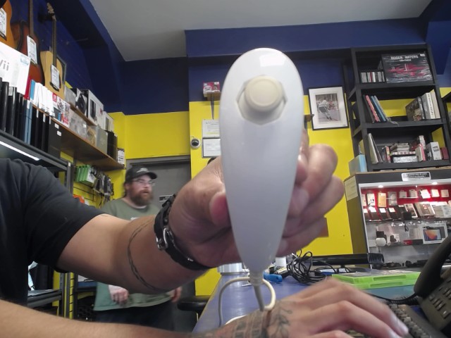 Manette de wii nunshuck
