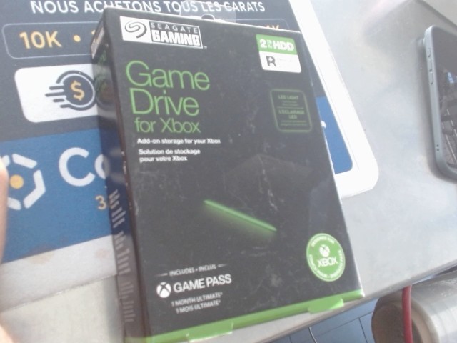 Xbox game drive 2tb hdd