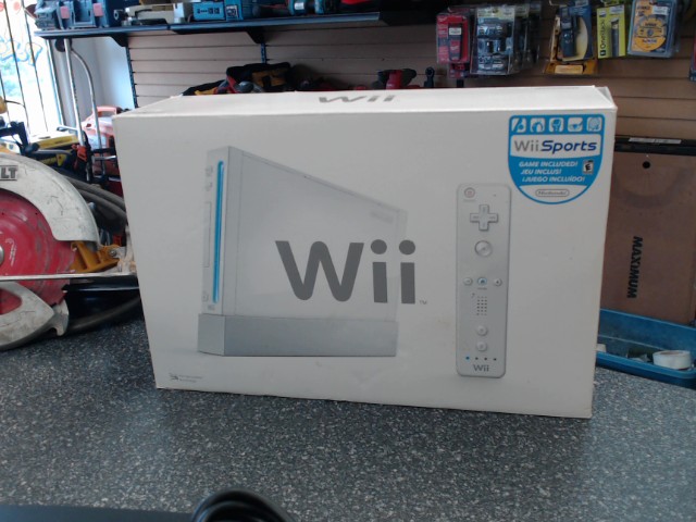 Wii dans boite avec acc