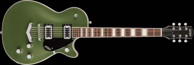 Guitare electrique verte gretsch + case