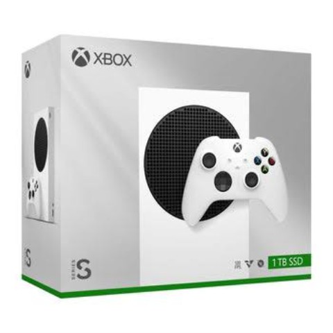 Xbox one series s 1tb white in box