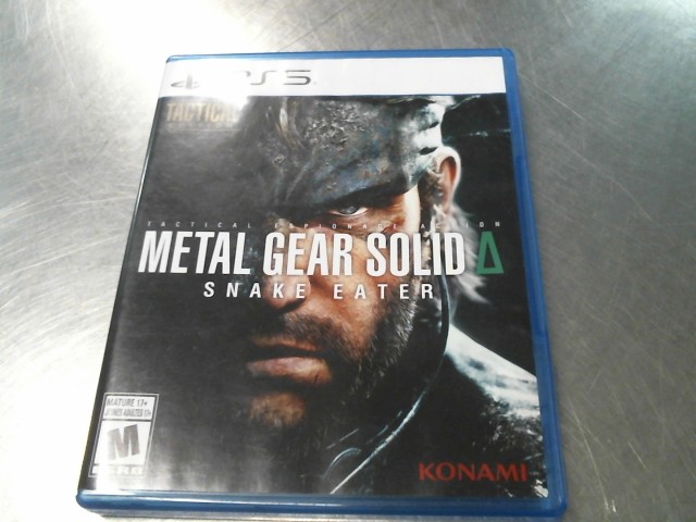 Metal gear solid delta snake eater