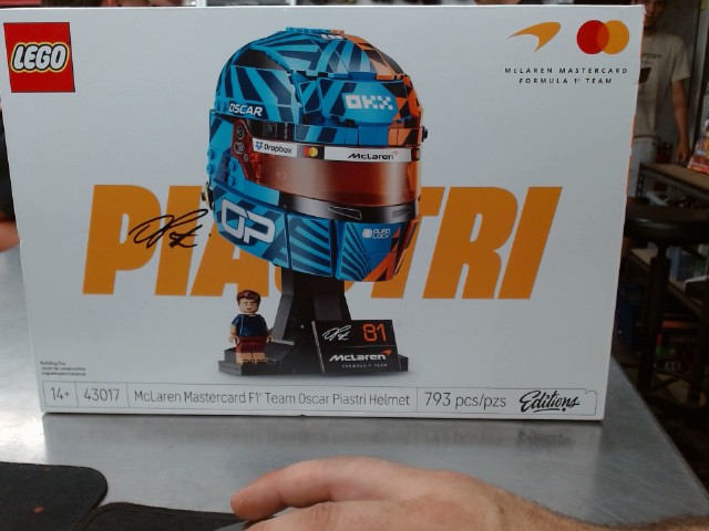 Lego casque mclaren