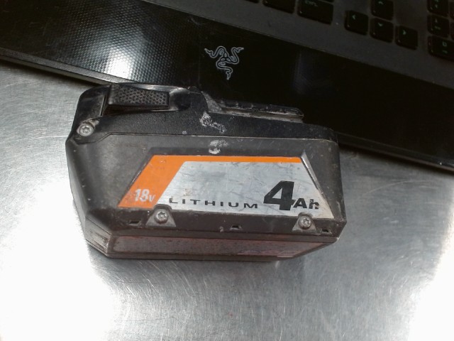 Batterie ridgid 4ah