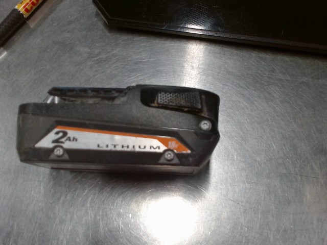 Batterie ridgid 2ah