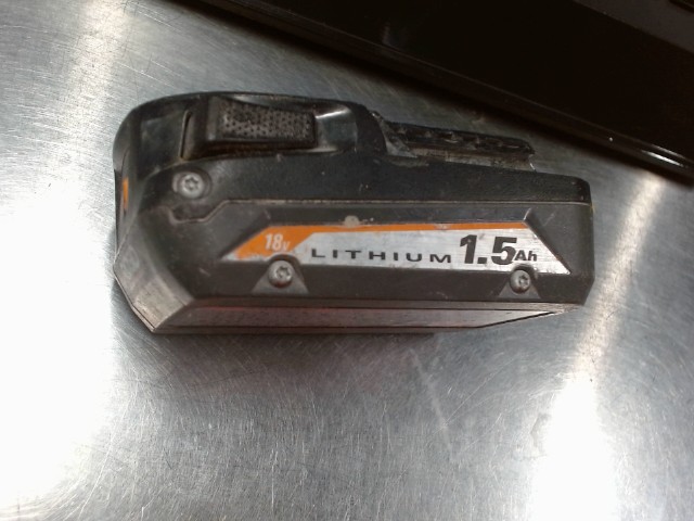 Ridgid batterie 1.5ah