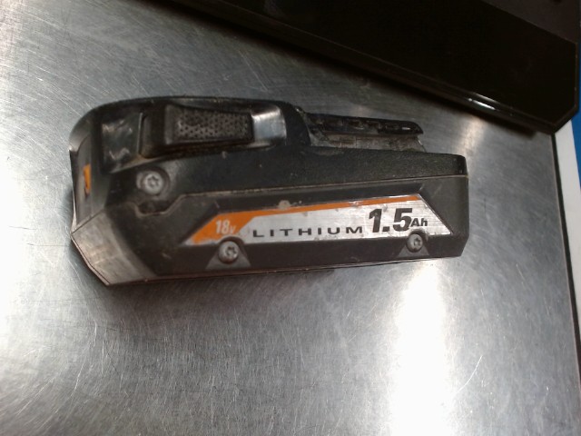Batterie ridgid 1.5ah