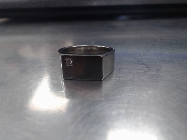 Bague argent gra moissanite
